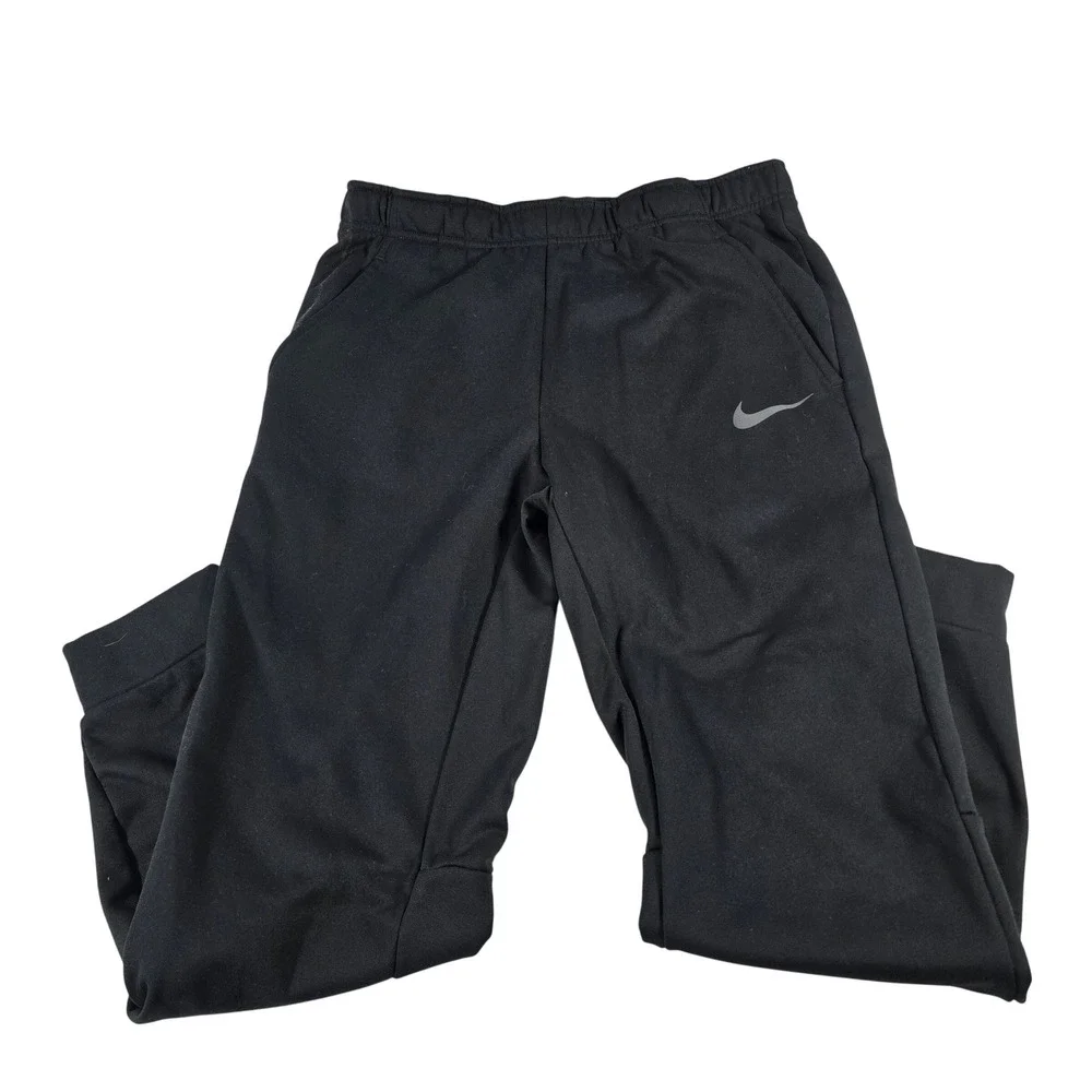 Nike Therma-FIT Mens Black Fleece‎ Training Jogger Pants 932255-010 Size L